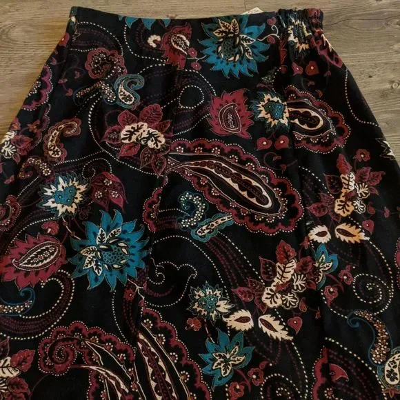 90s Paisley Skirt - Picture 3 of 3